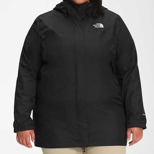 Brand new (worn twice) plus size women’s North Face water resistant jacket.